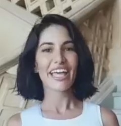 An exclusive ‘Hello’ from Miss Armenia.