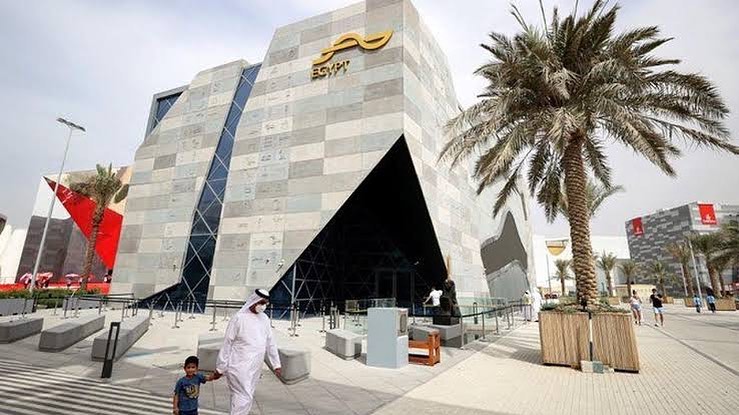 The Egypt Pavilion at the Expo Dubai.