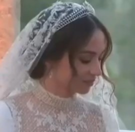 Congratulations for the newly weds Princess Iman Bint Abdullah and Mr Jameel Alexander Thermiotis.
