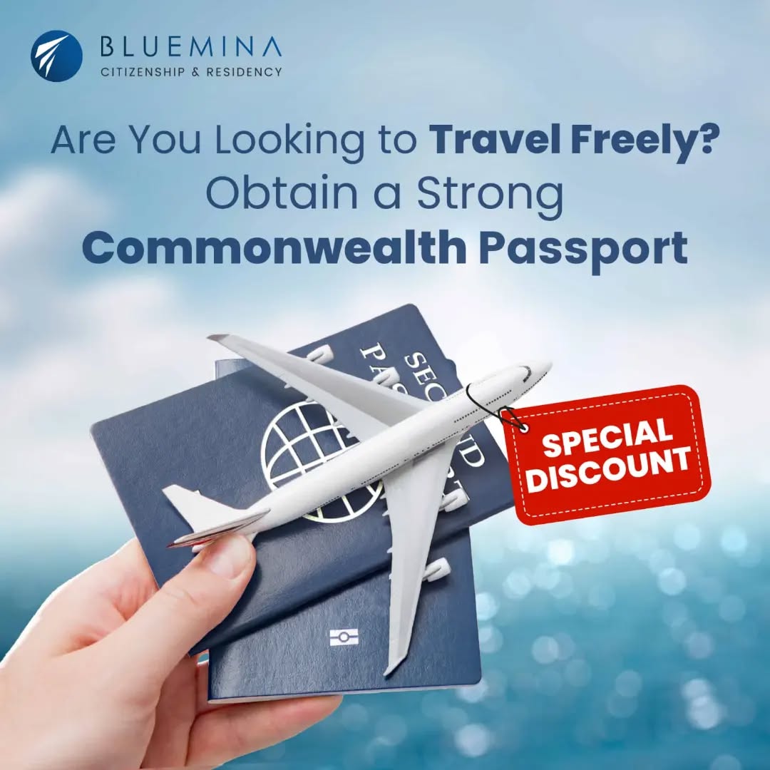 Bluemina, a trendsetting firm in the arena of Citizenship & Residency by Investment in the MENA region, is your key to a world of unlimited opportunities.