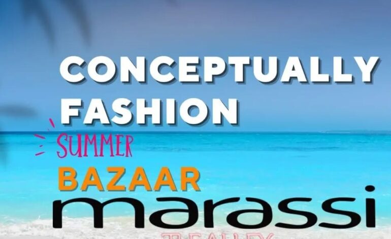 Make sure to pass by @marassibeach for that ultimate summer fashion destination by @conceptually_fashion.