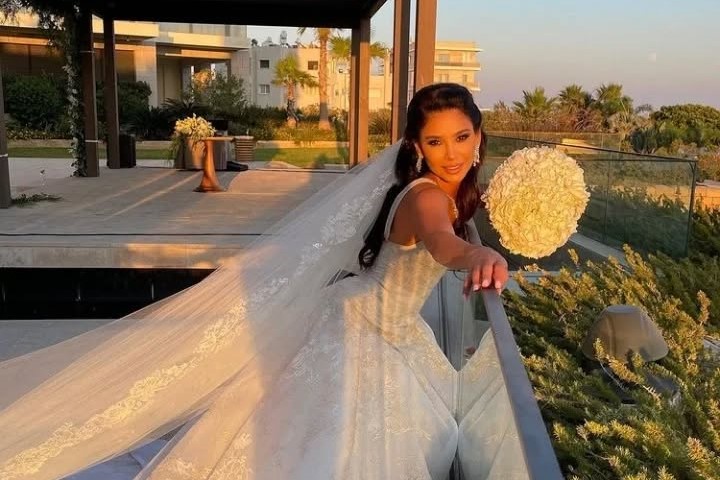 Special moments from @haifawehbe sister @hanobatata wedding held in Cyprus.