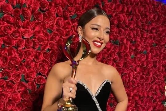 Memorable winning moments from yesterday’s red-carpet award event @diafaofficial held in Dubai.