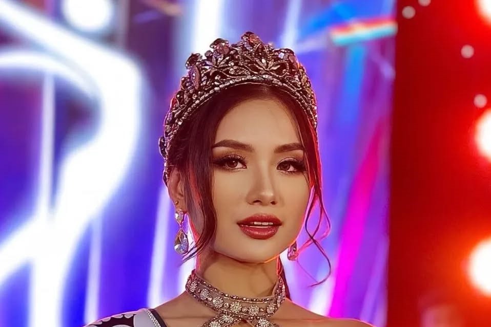 Miss Vietnam Nguyen Thanh is crowned as Miss Eco International 2023 held in @triumphluxuryhotel yesterday.