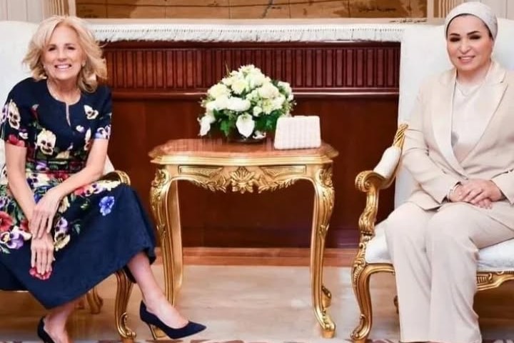 Exploring the rich history and culture of Egypt, The First Lady of USA,Dr Jill Biden visit was a true testament to the strong bond between the two nations.