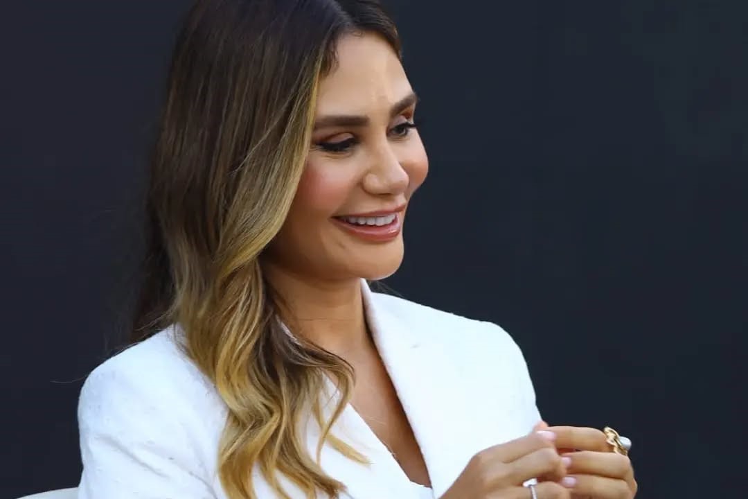 Gorgeous Dalida Ayach at yesterday’s press conference held at Northsquare Mall in Al Alamein City,for the renowned Fashion Designer Michael Cinco.