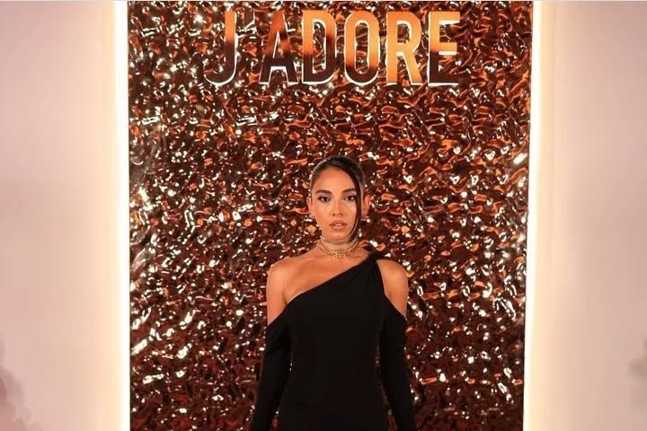 Salma Abu Deif effortlessly embodies beauty and luxury at the Dior Beauty event in Dubai.