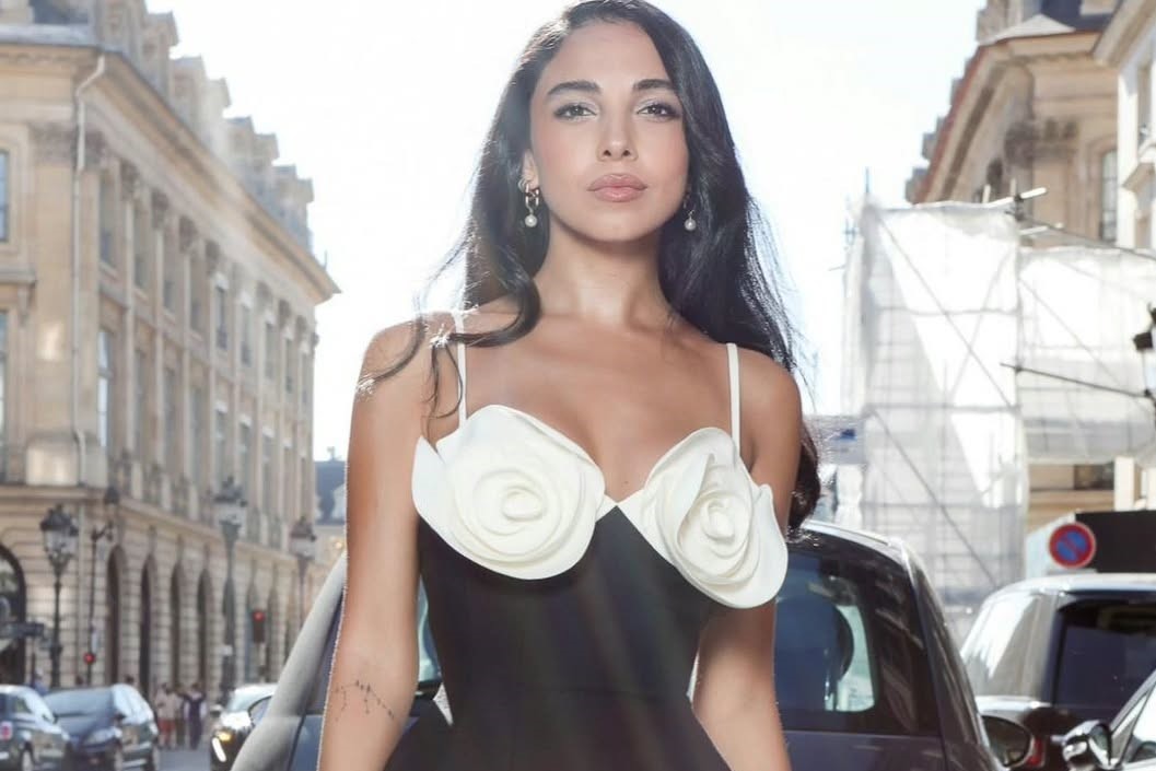 Salma Abu Deif in Paris for #valentinoss24.