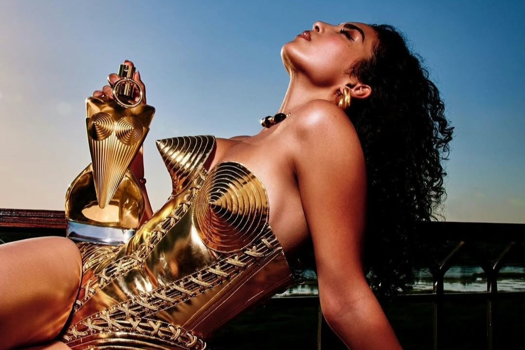 Divine femininity! The new #gaultierdivine perfume latest campaign shot in Egypt by the Nile and let us just say ‘Perfection.