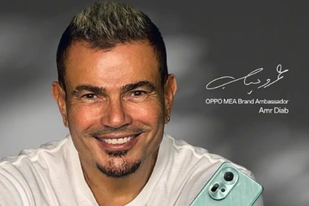 Egyptian superstar @amrdiab is announced as the Brand Ambassador of @oppoarabia.