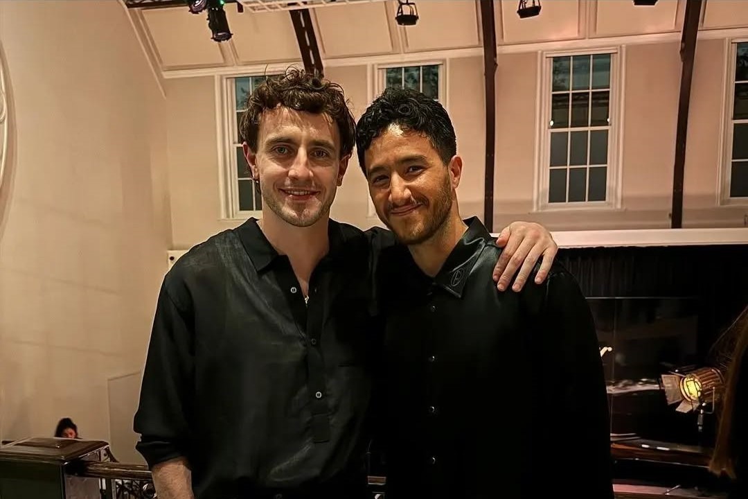 Ahmed Malek seen in London at the Cartier #trinity100celebration with Paul Mescal Just what was needed to jump start our day.