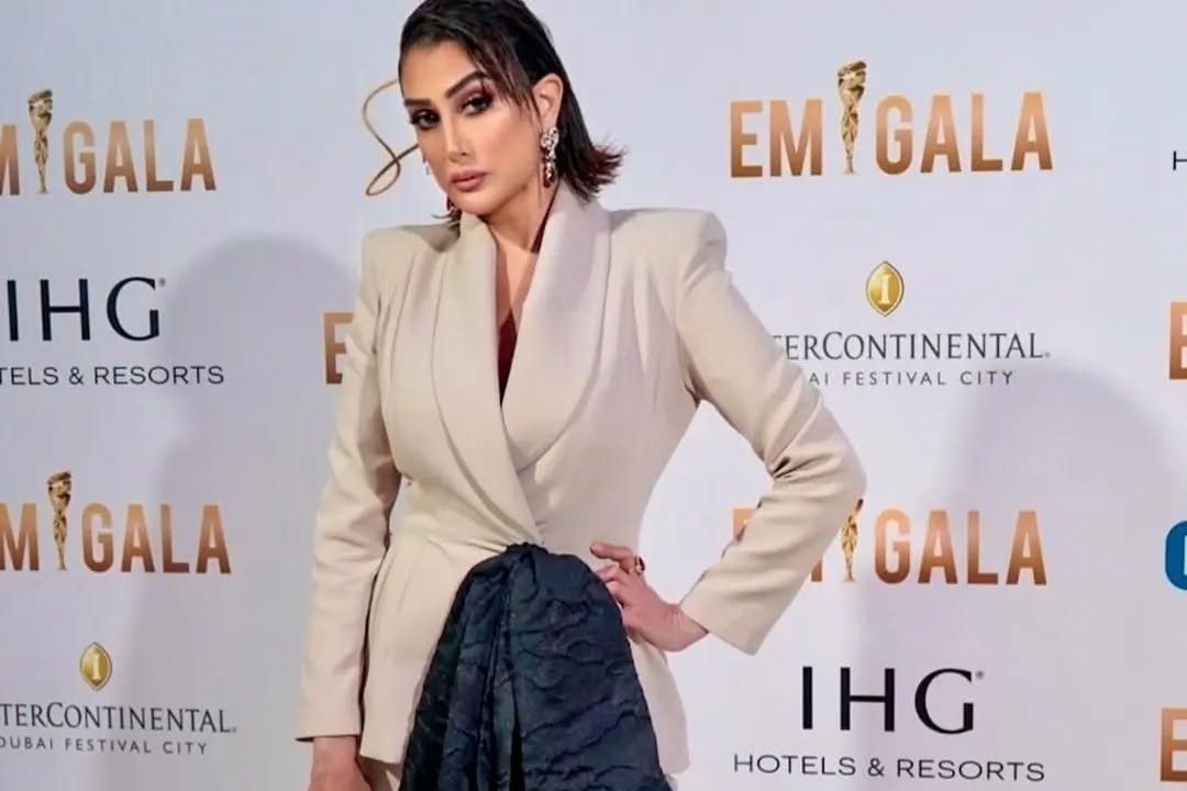 Elegance and sophistication took center stage as Egyptian actress Ghada Abdelrazek graced The Emi Gala in Dubai yesterday, radiating timeless beauty and effortless charm.