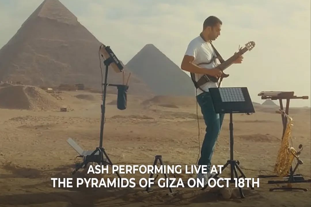 Mark your calendars! Ash is set to perform at the iconic Pyramids of Giza on October 18th, brought to you by Nacelle. Get ready for some unforgettable beats.