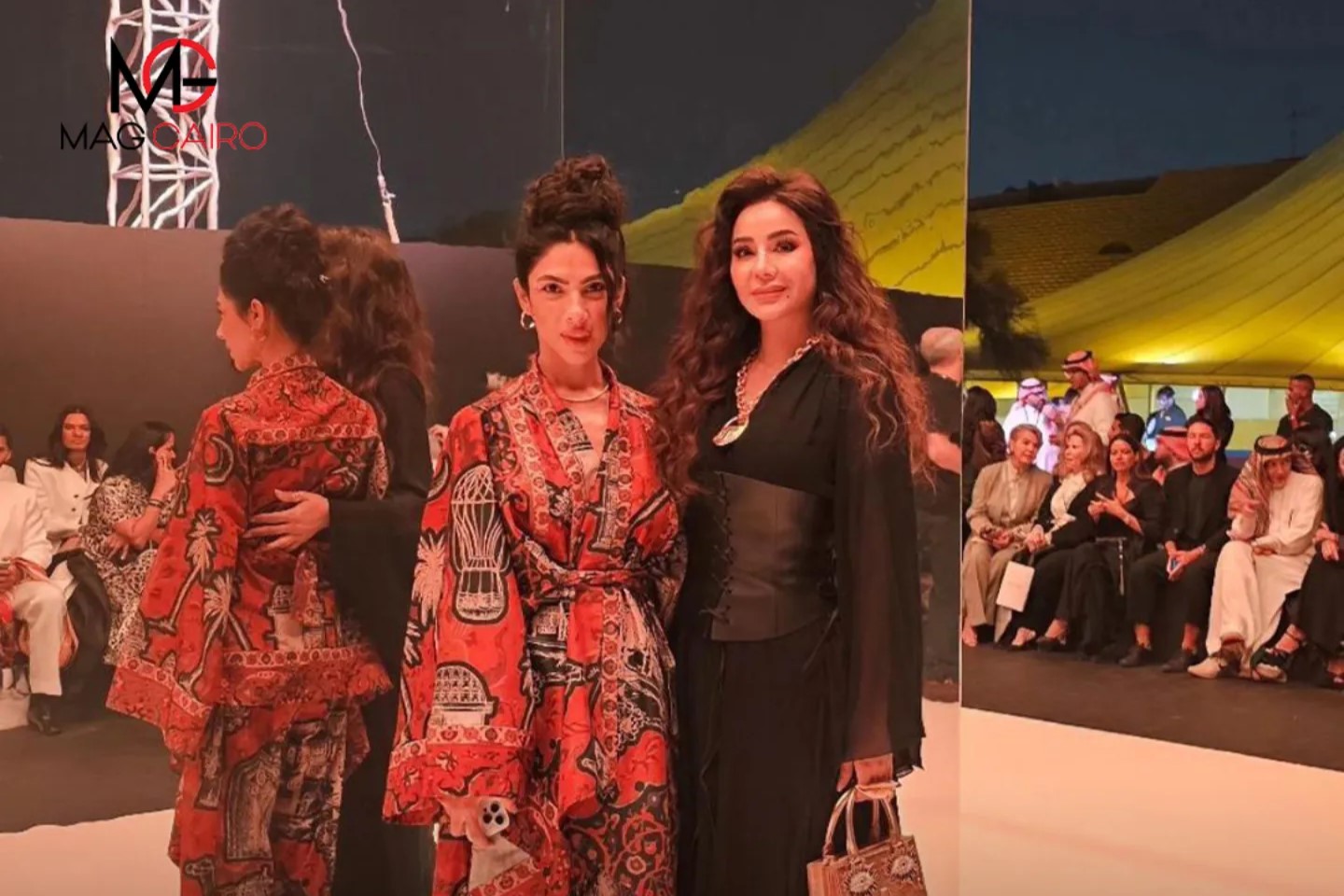 Fashion icons @lojain_omran and @hudaelmufti.