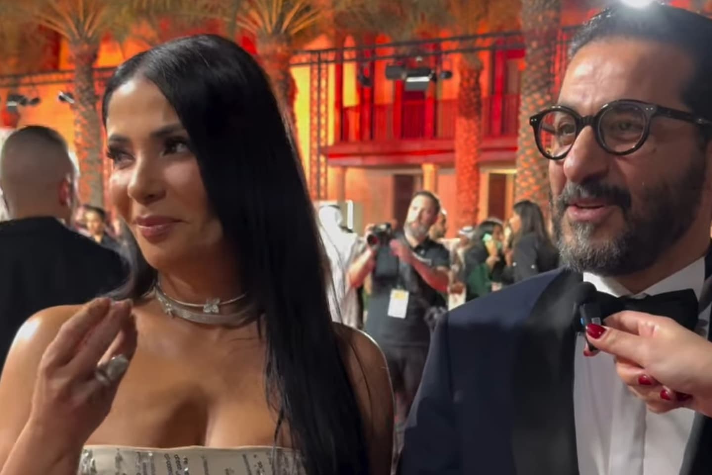 All eyes on the dazzling red carpet at tonight’s #RedSeaFilmFestival opening ceremony.