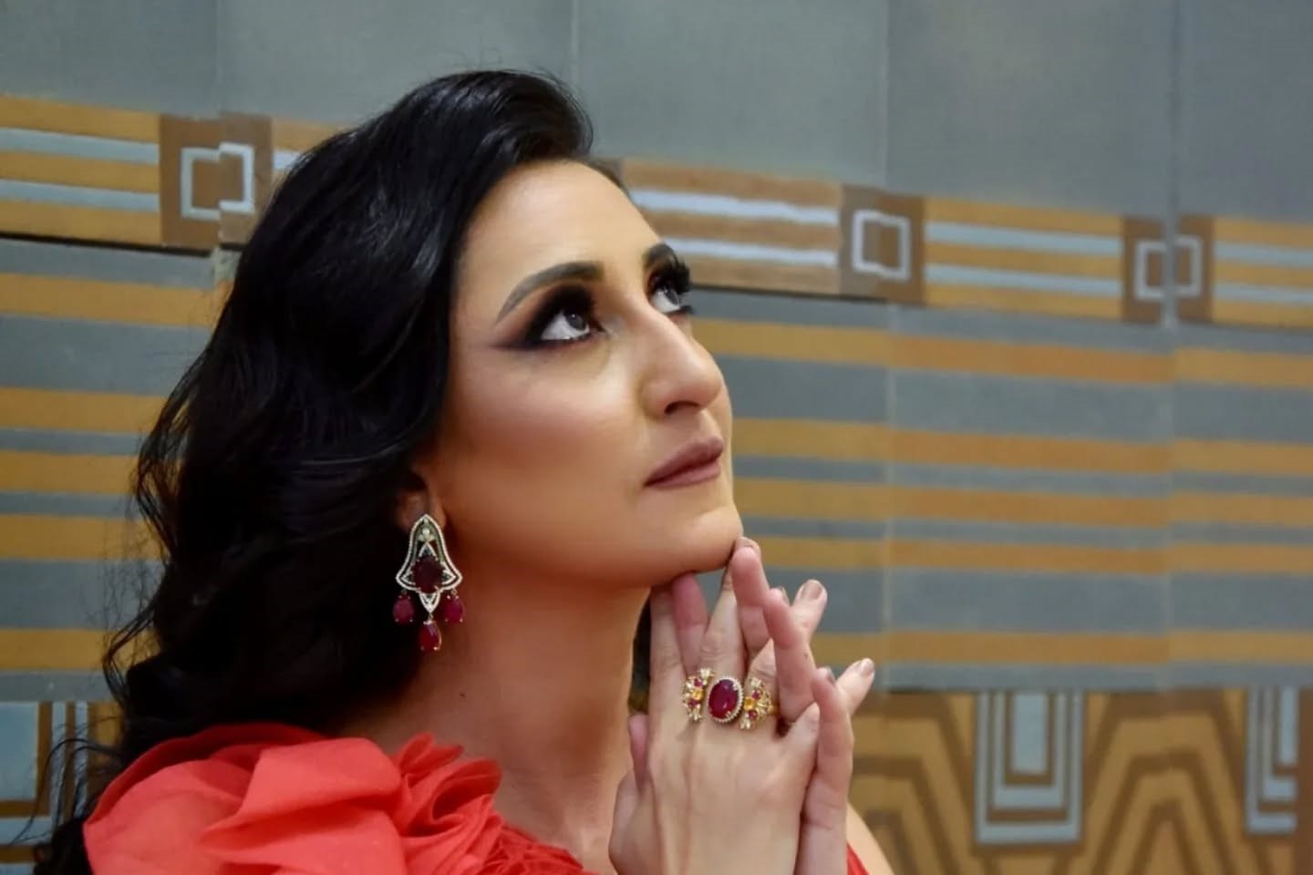 Today, Amira Selim Celebrates Christmas at the Egyptian Academy in Rome.