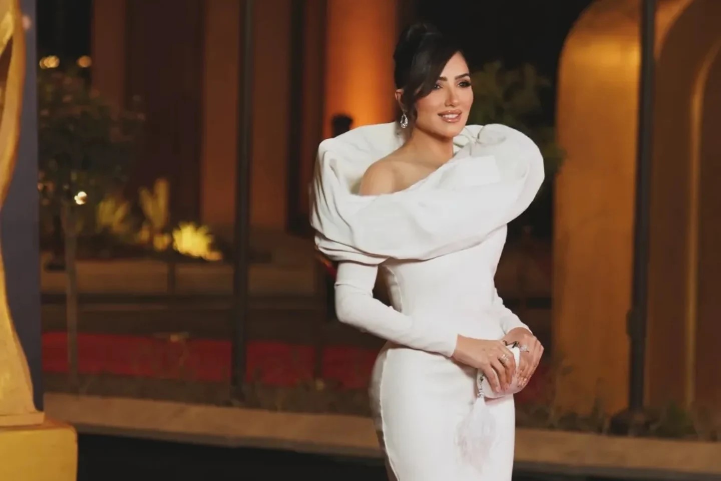 Mai Omar shines in Baghdad! Honored with the Best Arab Actress award in Iraq.