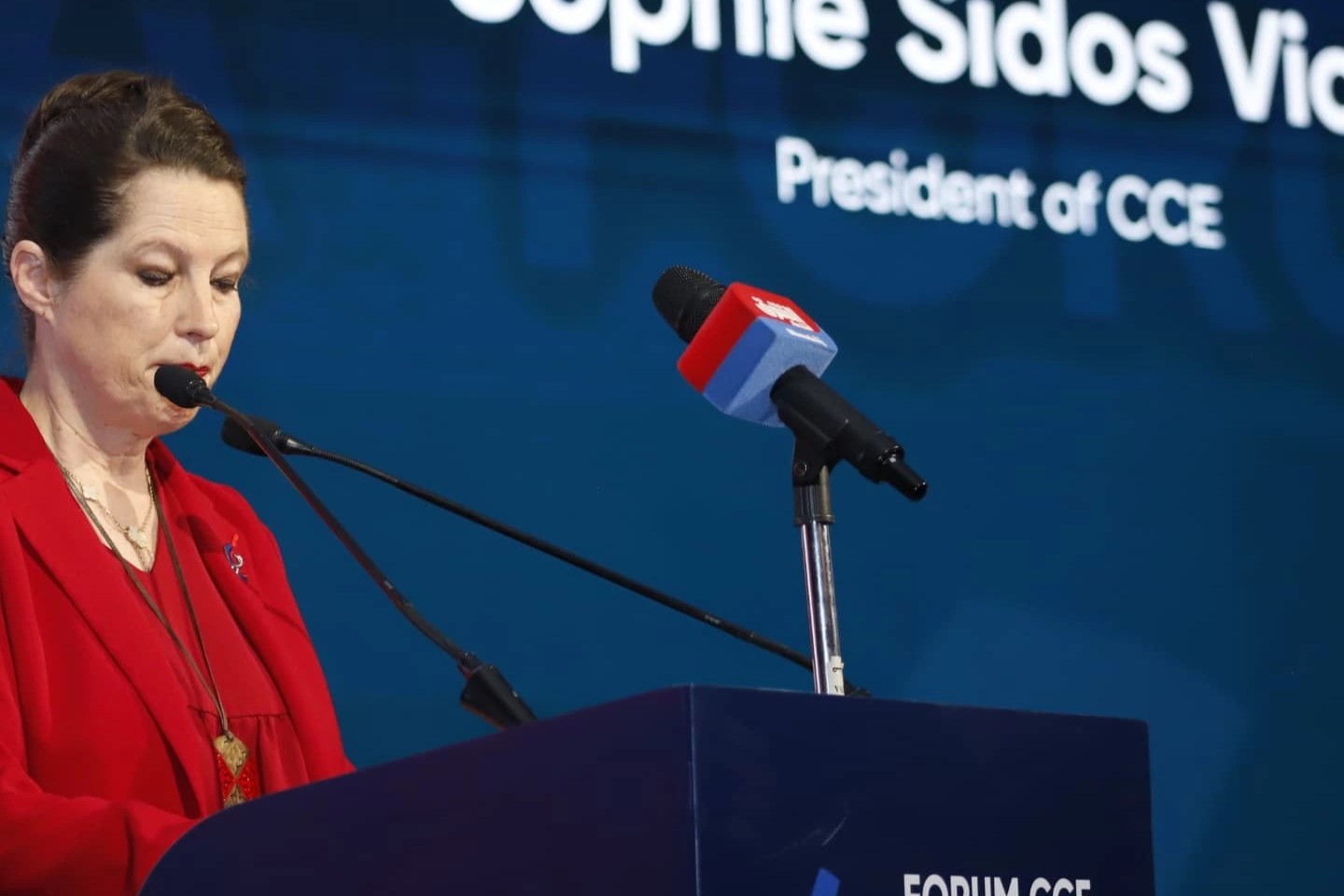 A leader with purpose and poise.