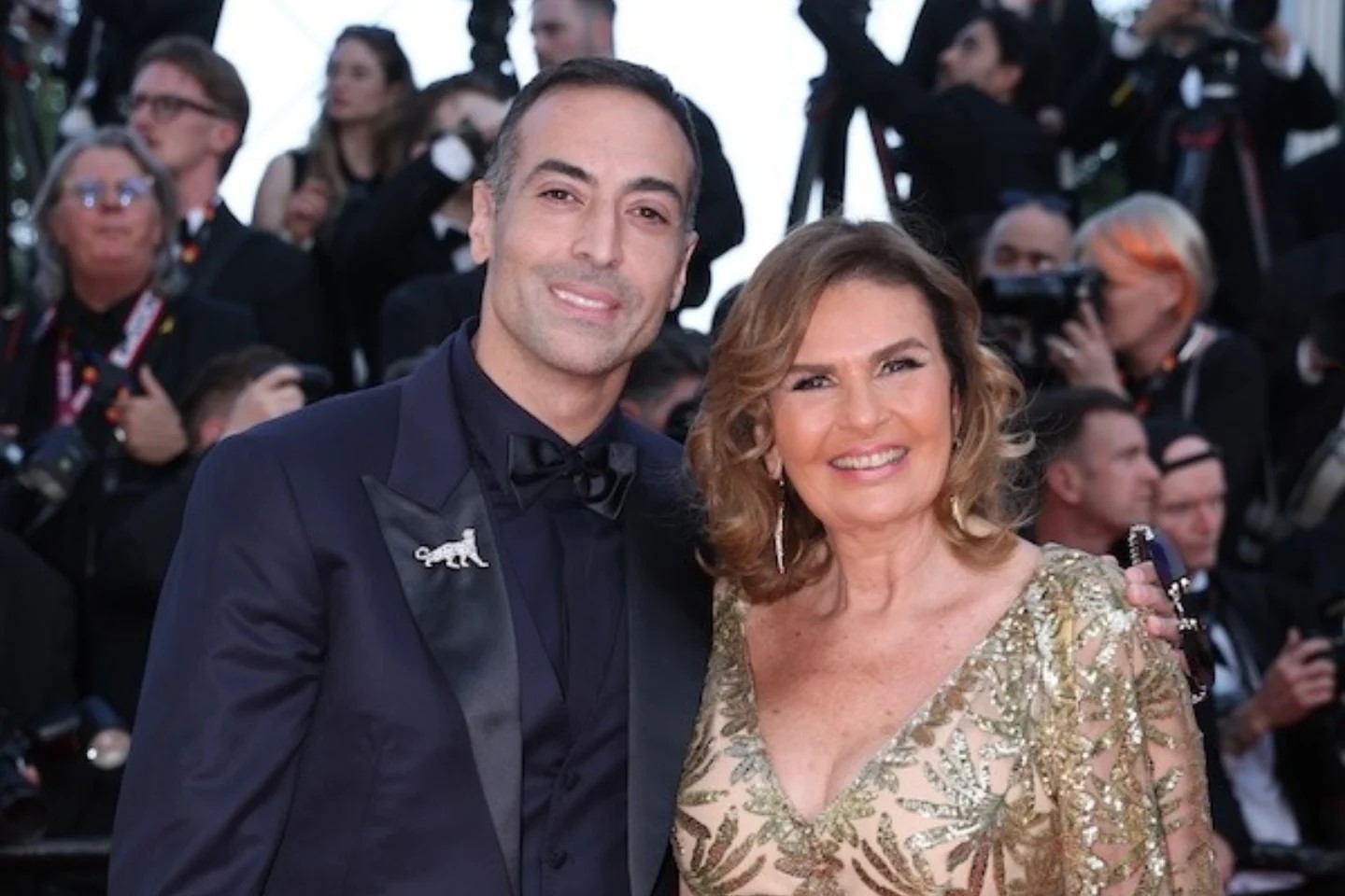 Mohammed Al-Turki Makes a Striking Appearance at Cannes Red Carpet Premiere.