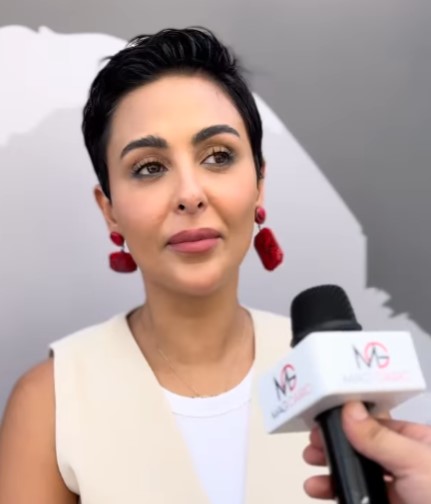 Catching up with the stunning Mais Hamdan at today’s #ElGounaFilmFestival.