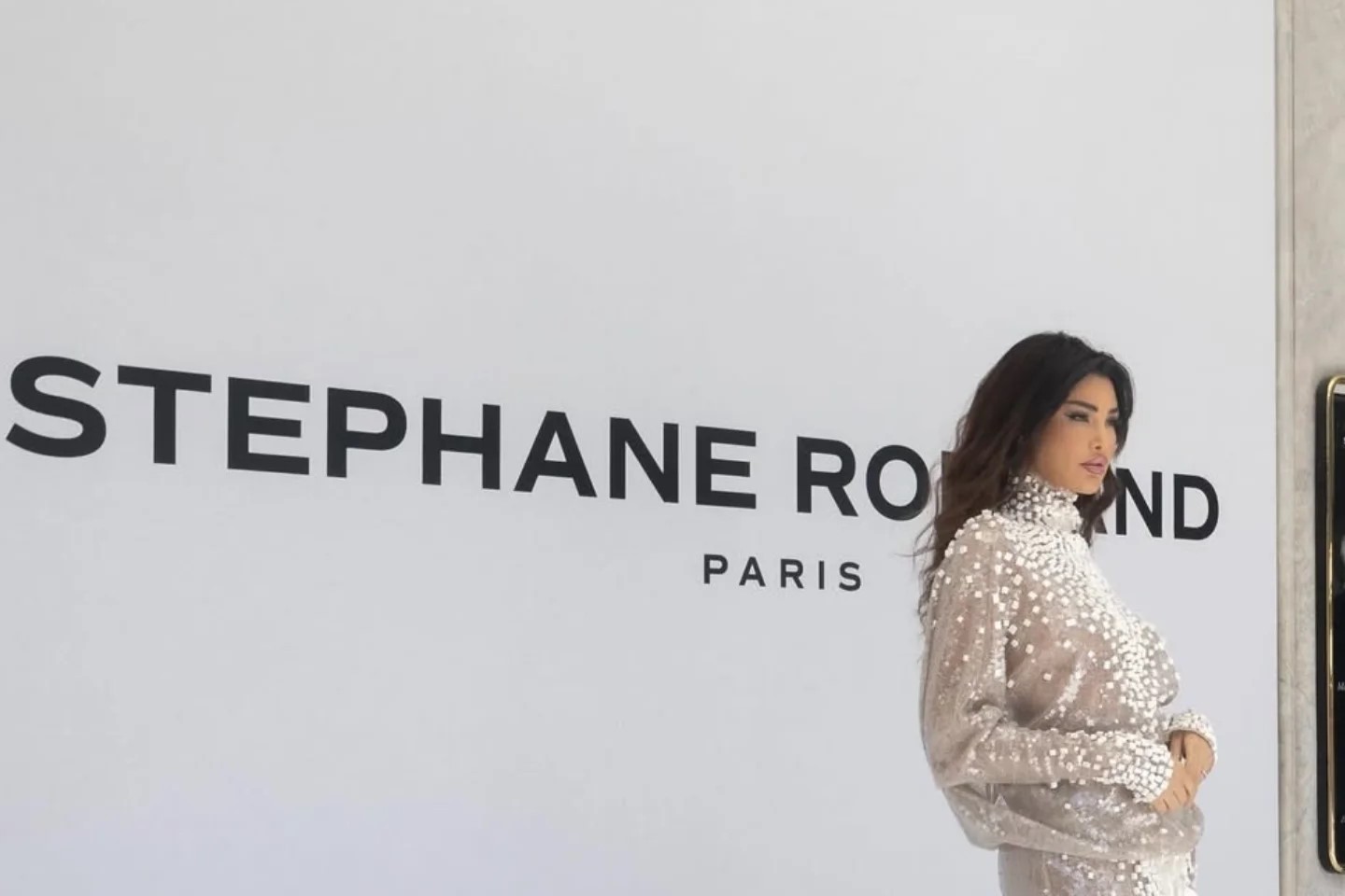 A vision in couture.