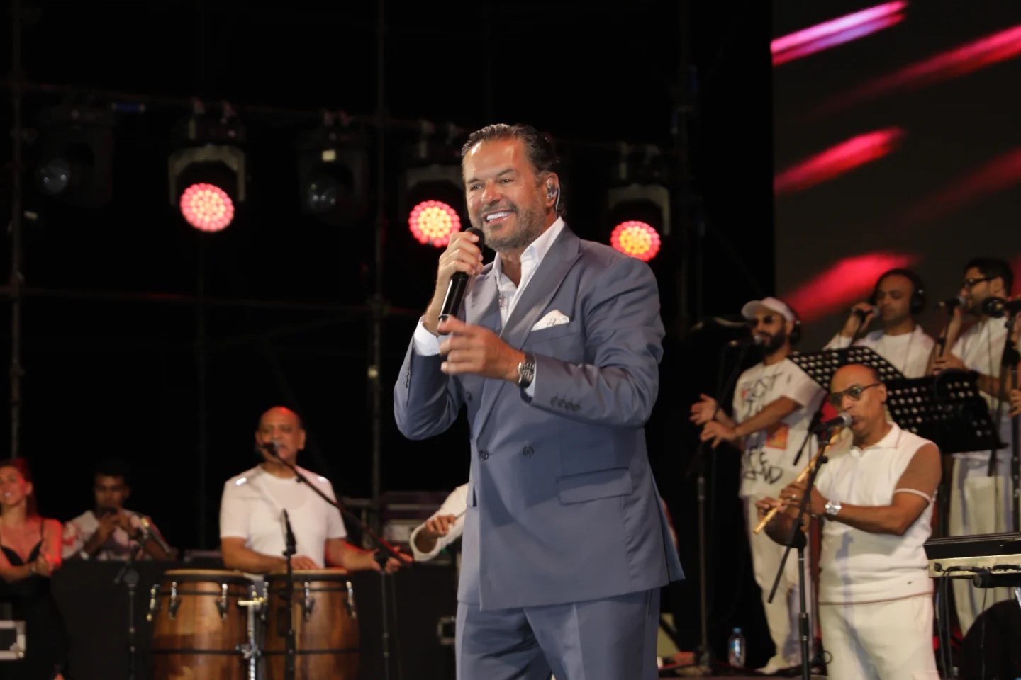 Last night at #LayaliMarassi, Ragheb Alama once again proved why he remains an icon of the Arab music scene.