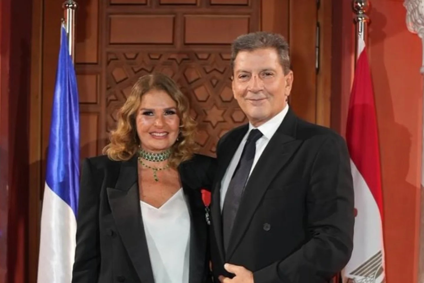 Last night at the French Embassy in Egypt, cinematic royalty met diplomatic grace as Egyptian legend Yousra received one of France’s highest honors.