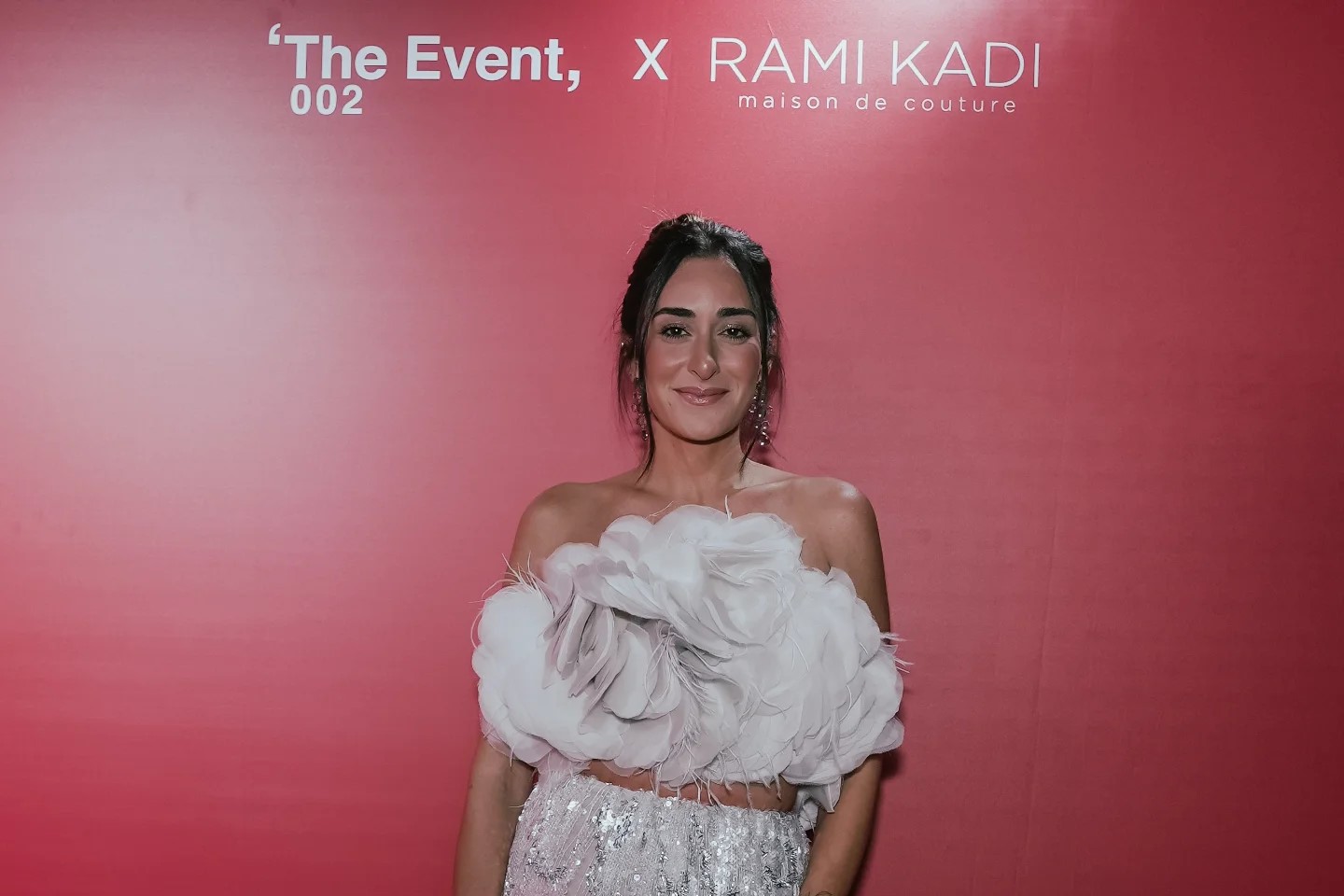 All eyes on Amina Khalili as she delivered one of the night’s most unforgettable looks at Rami Kadi’s spectacular Dubai showcase. 