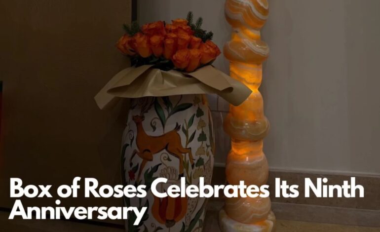 Box of Roses Egypt celebrates nine years of redefining floral gifting, marking the milestone alongside the festive spirit of Christmas.
