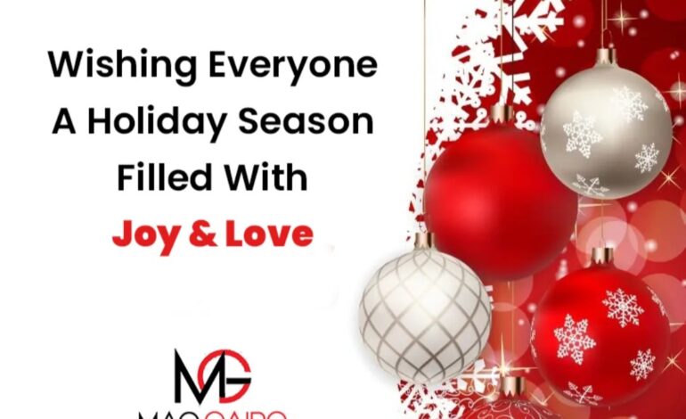 Season’s greetings from our world to yours.