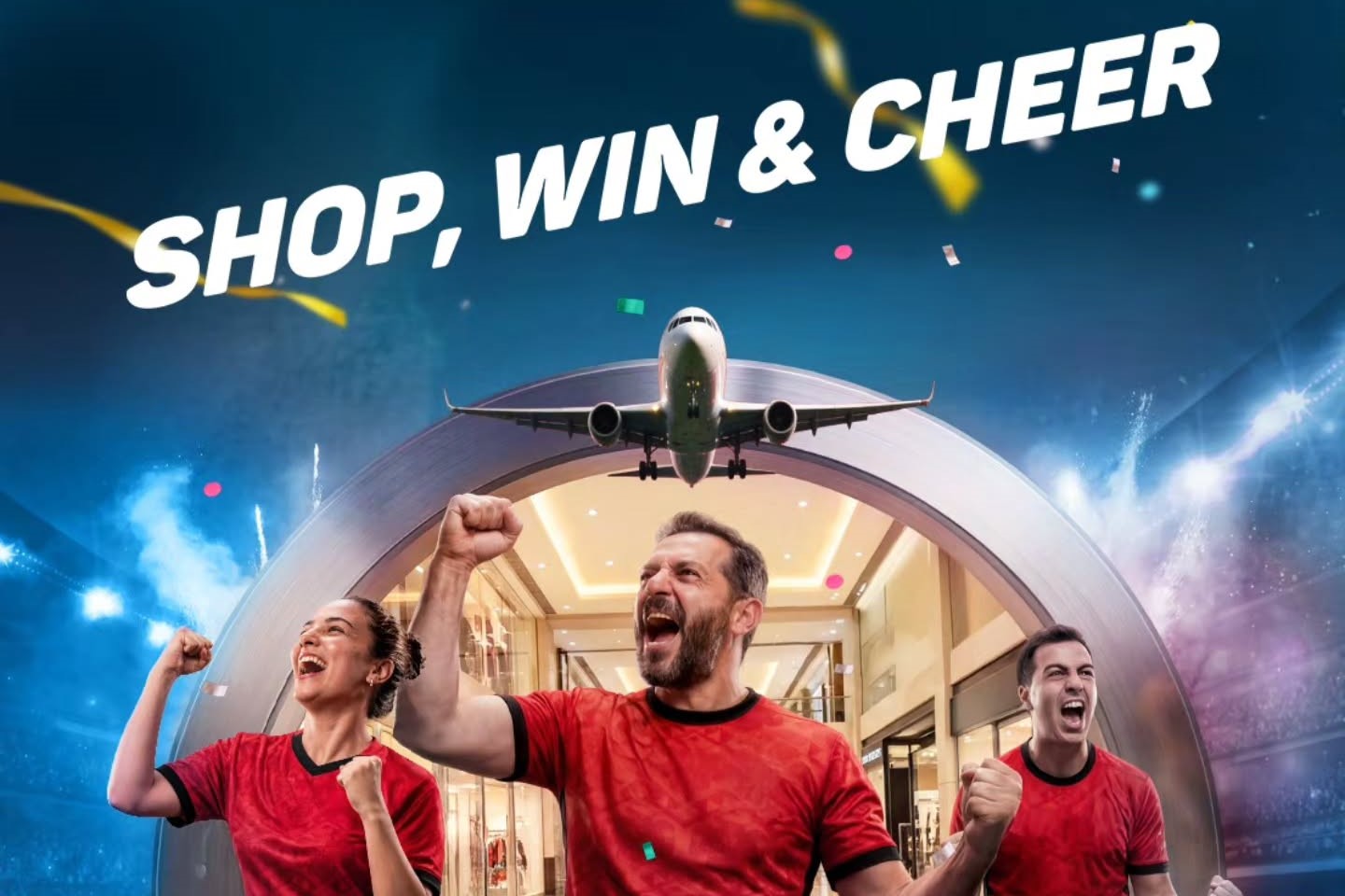 Shop, win, and cheer with Mall of Egypt & City Centres. 