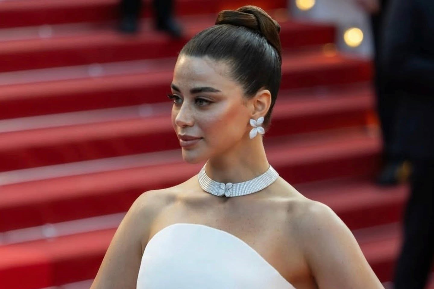 Yara El Sokkary brought modern couture glamour to the 79th edition of Cannes Film Festival.