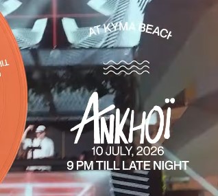 ANKHOI, HOAX & SAMAHA are bringing the energy to KYMA Beach on 10 July.