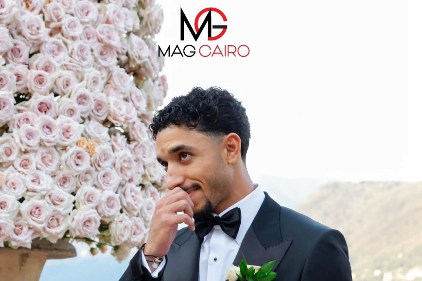 Egyptian football star Omar Marmoush gives us another glimpse into his unforgettable wedding celebrations with Jailan El Gabbas in Italy.
